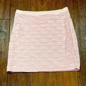 NWOT! SMALL SIZE 4 LIGHT PINK SEQUIN MINI SKIRT